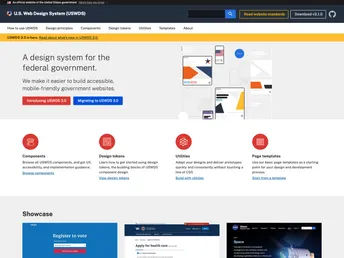Uswds Site screenshot